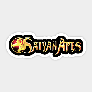 Saiyan Apes Sticker